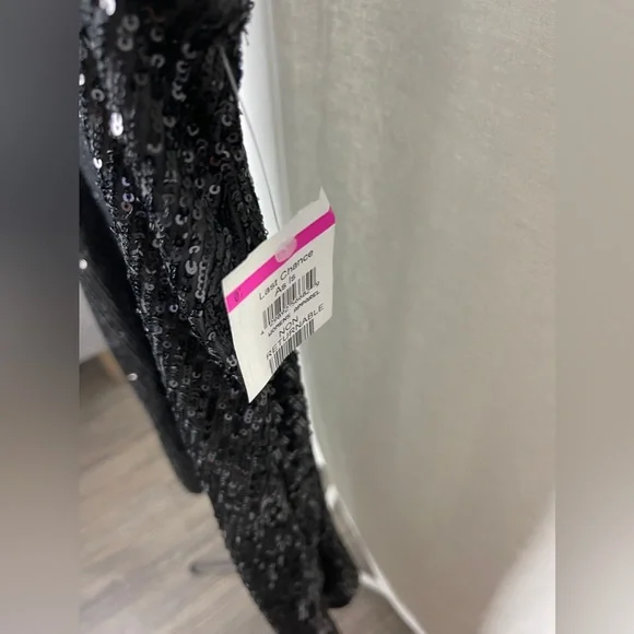 COPY - Max Mara Sequins Sleeveless Black Top Size 10 (Medium) NWT - Picture 7 of 14